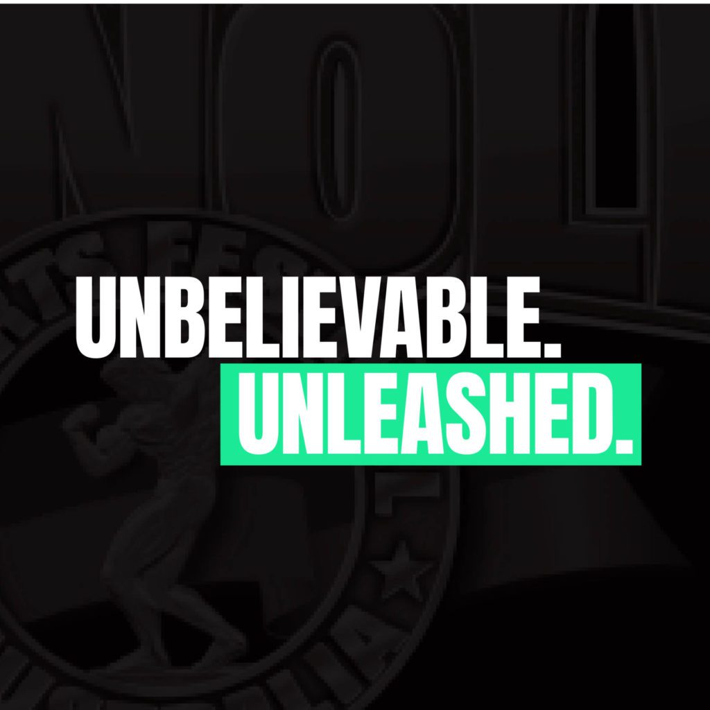 Arnold Sports Festival Unbelievable Unleashed typography