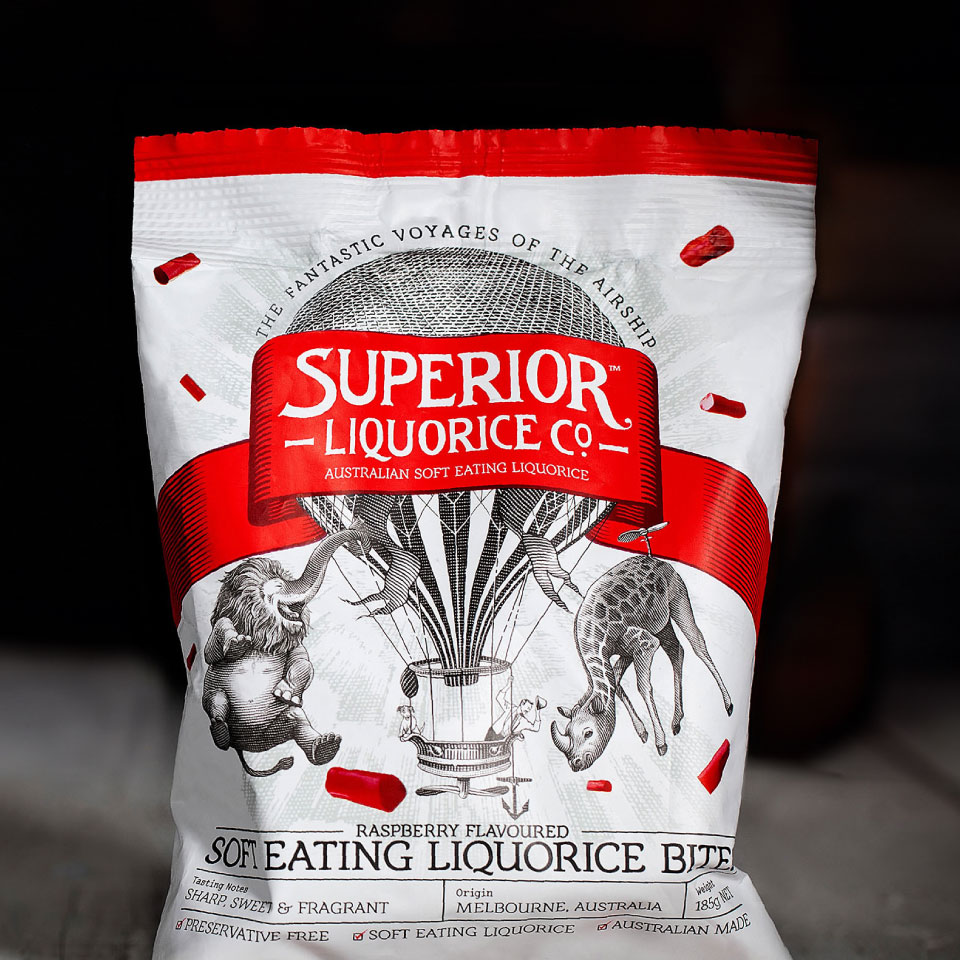 Superior Liquorice Co. Brand Packaging Design