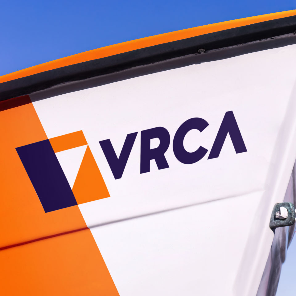 VRCA Brand Identity on Boat Hull