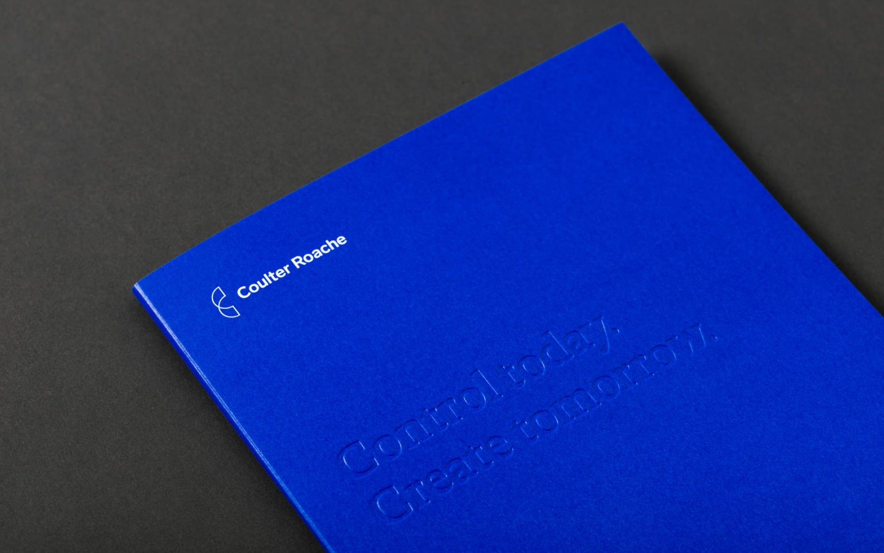 Coulter Roache printed brochure