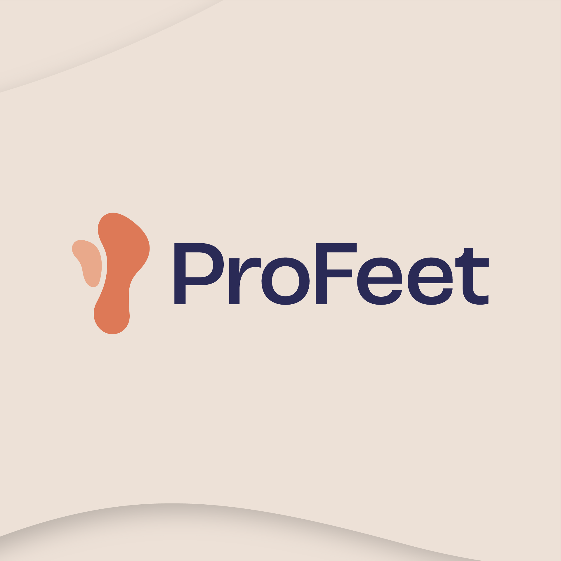 Close up of the ProFeet logo