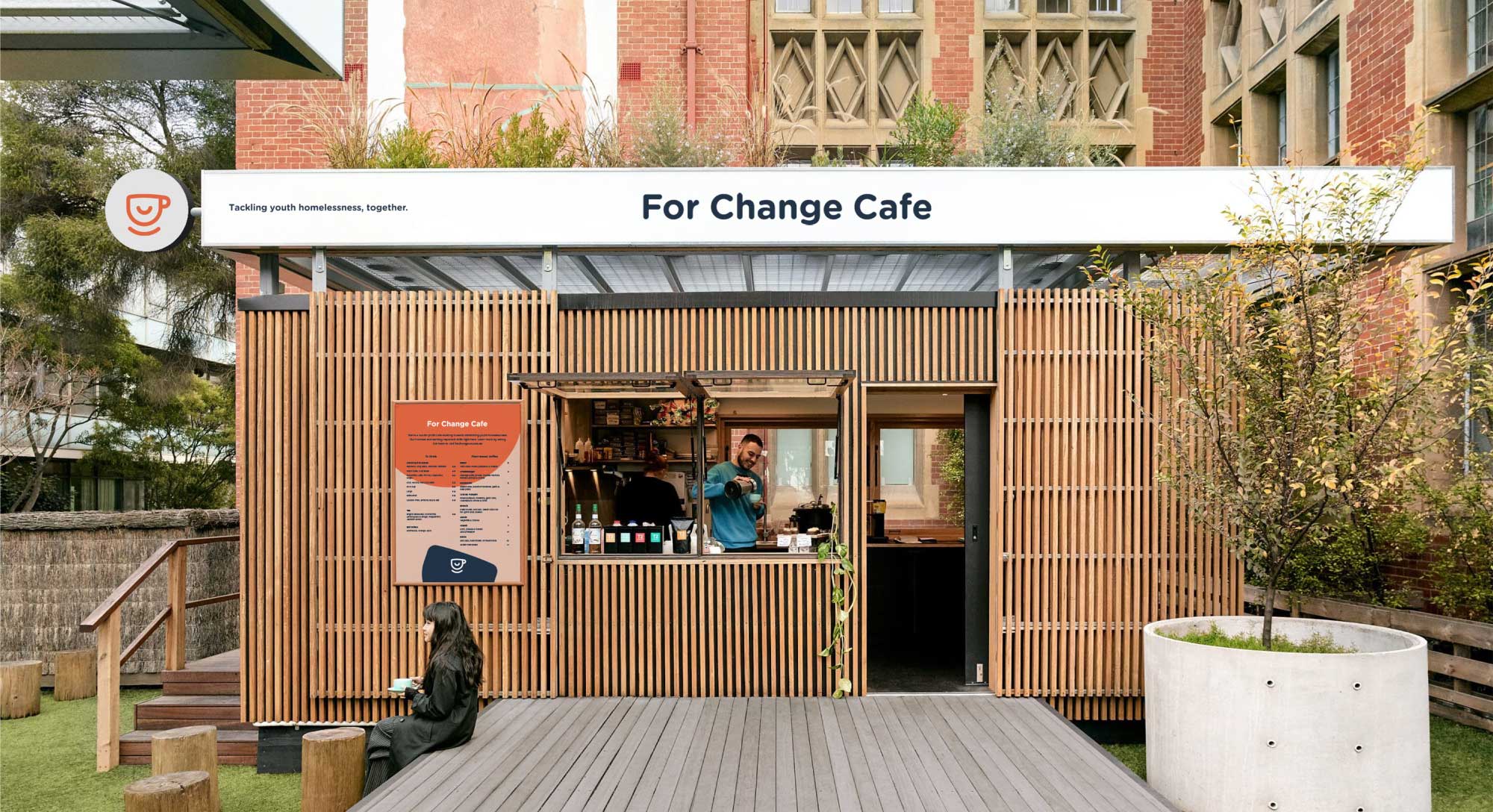For Change Cafe Fascia