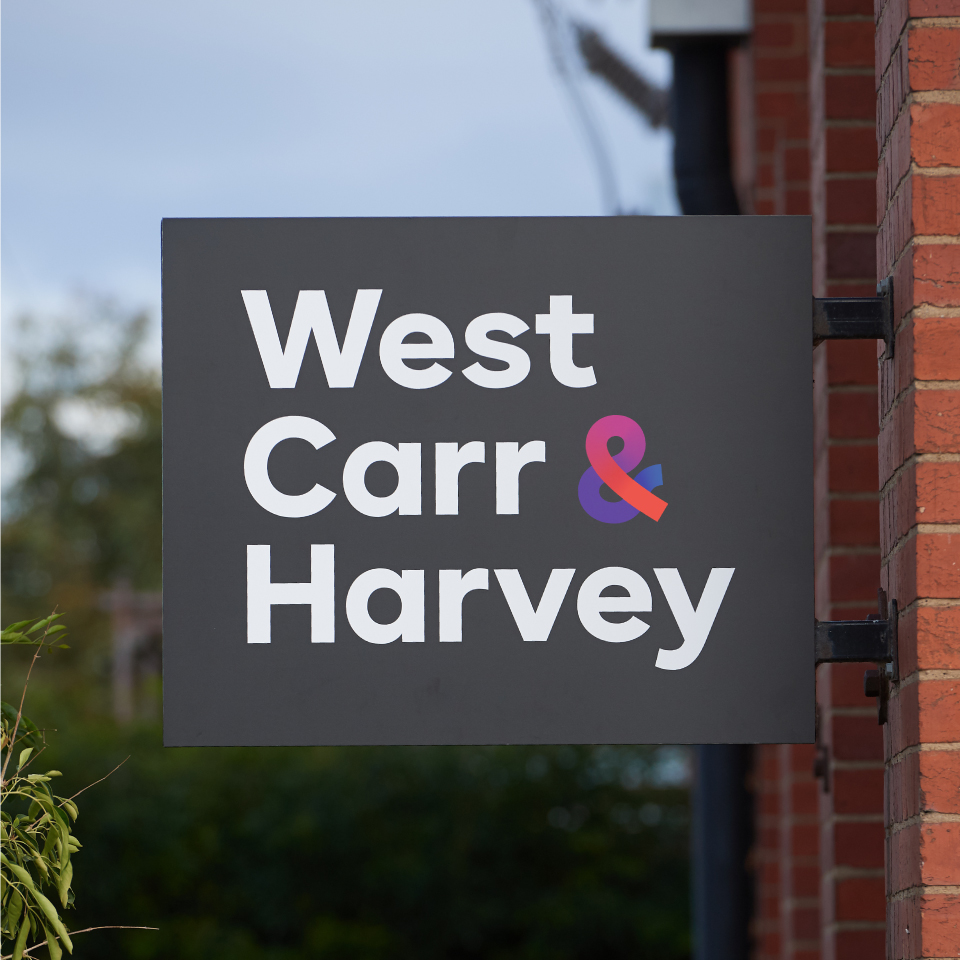 West Carr & Harvey head office sign in Geelong