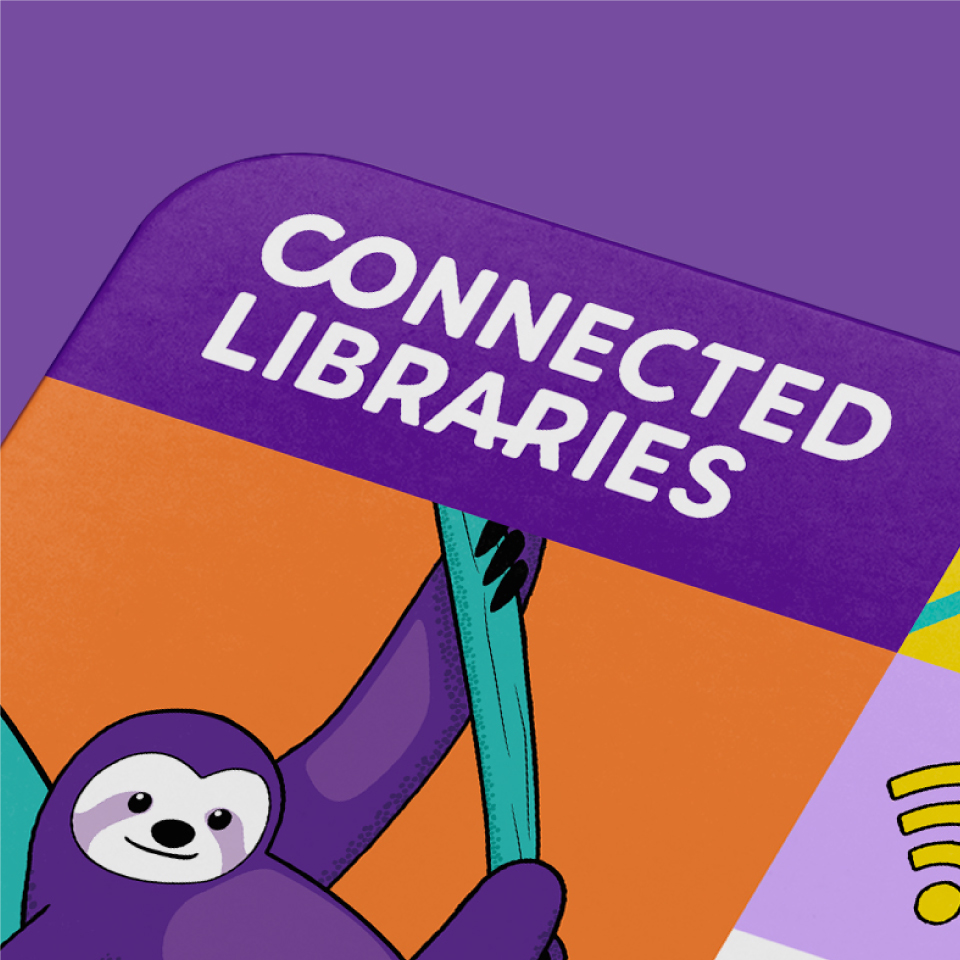 Connected Libraries logo close-up