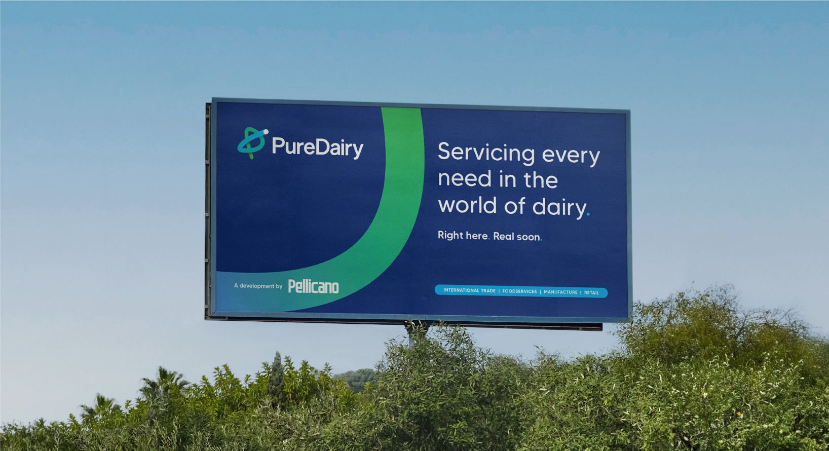 Pure Dairy New Dandenong Site Billboard
